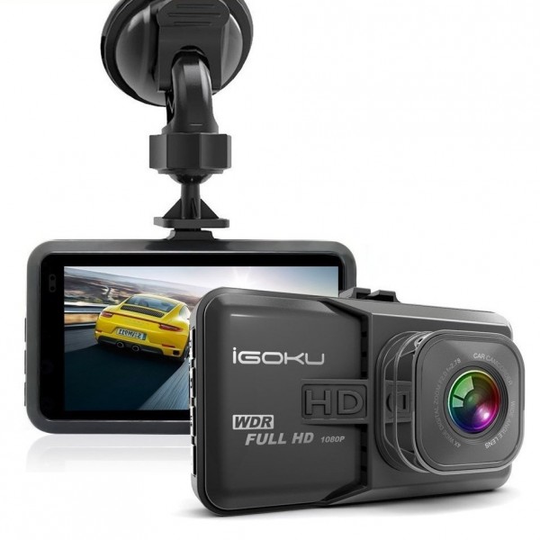 IGOKU® : Caméra Embarquée Pour Voiture / Dash Cam / Full HD 1080P